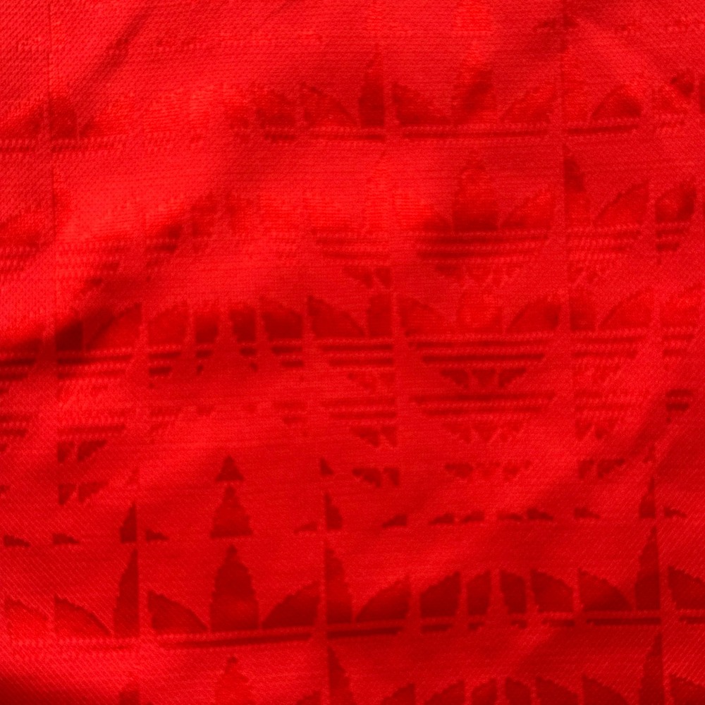 Adidas Skateboarding Checker Long Sleeve Club Jersey Medium Red White GR8764 - Picture 14 of 15